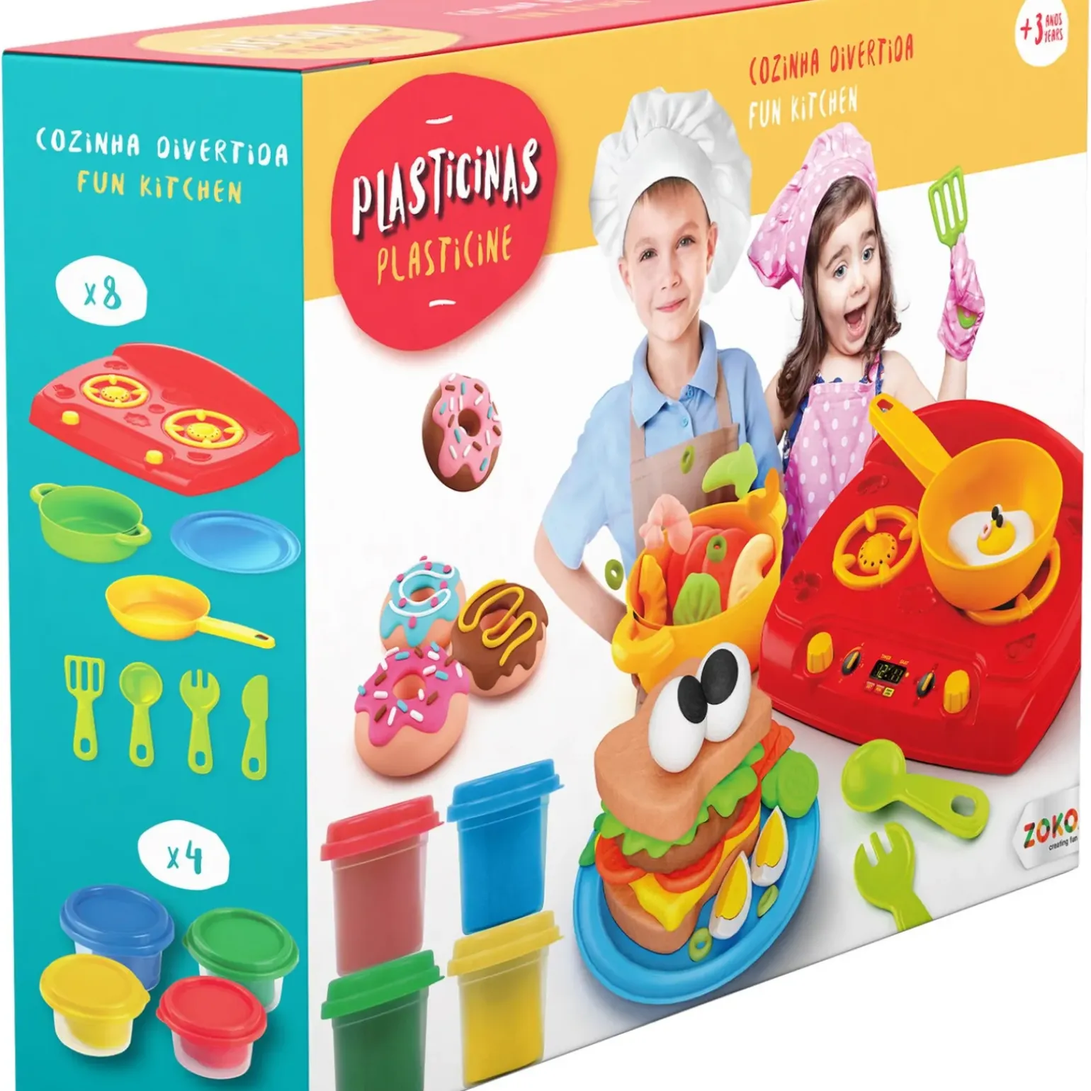 Zoko Plasticinas - Cozinha Divertida