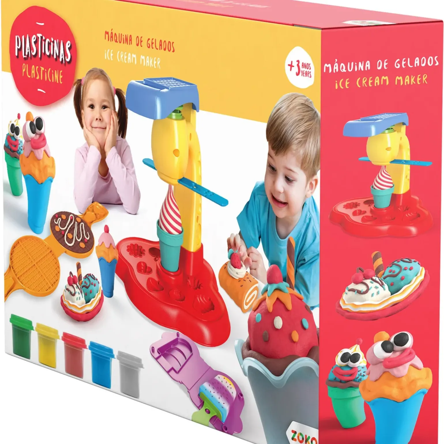 Zoko Plasticinas - Máquina De Gelados