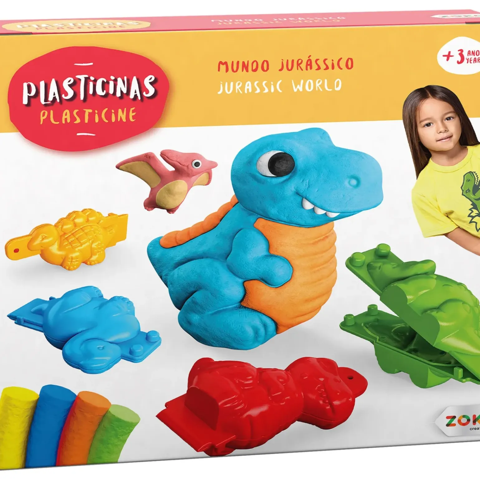 Zoko Plasticinas - Mundo Jurassico